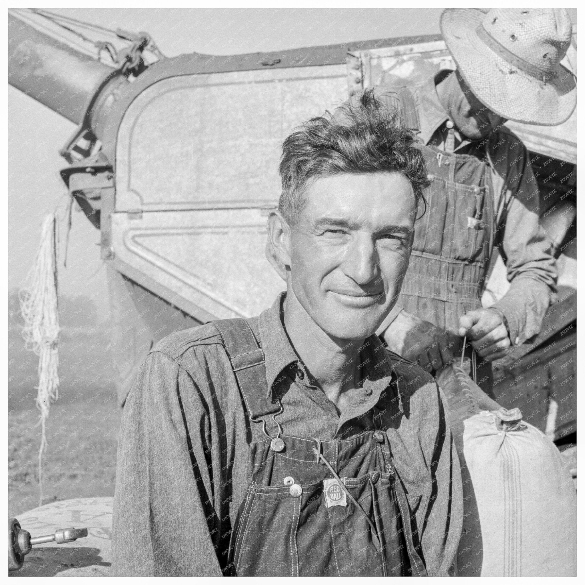 Male Farm Laborer Ontario Oregon 1939 FSA Collection - Available at KNOWOL