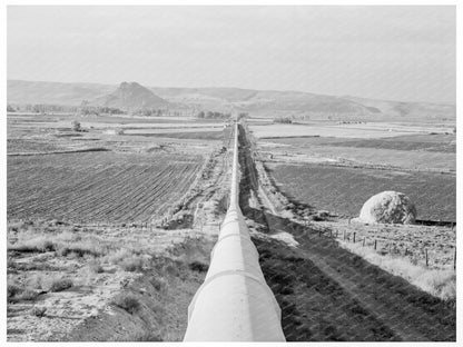 Malheur County Oregon Siphon System October 1939 - Available at KNOWOL