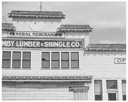 Malone Grays Harbor County Office and Store 1939 - Available at KNOWOL