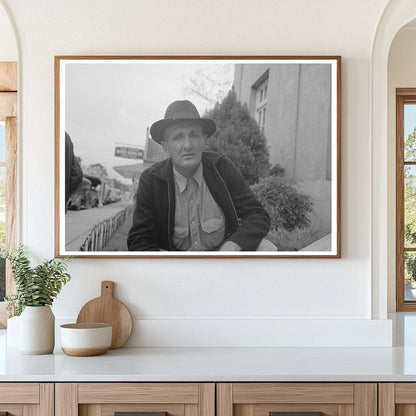 Man at Post Office in Lafayette Louisiana October 1938 - Available at KNOWOL