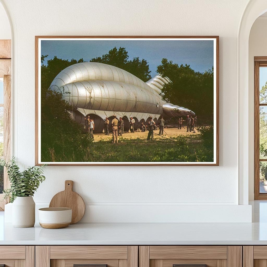 Marine Corps Barrage Balloon Parris Island May 1942 - Available at KNOWOL