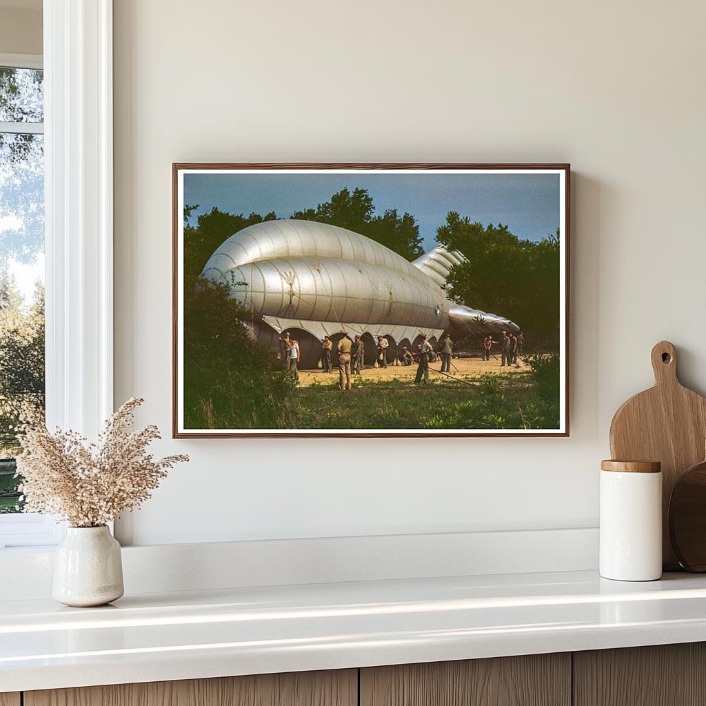 Marine Corps Barrage Balloon Parris Island May 1942 - Available at KNOWOL