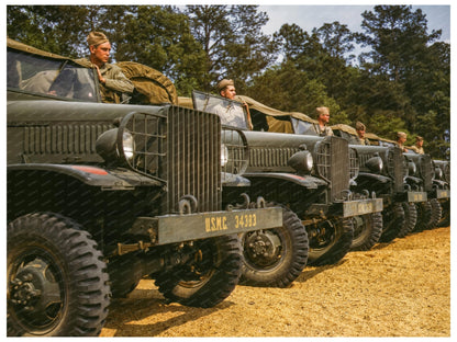 Marine Corps Inspections at New River Air Station May 1942 - Available at KNOWOL