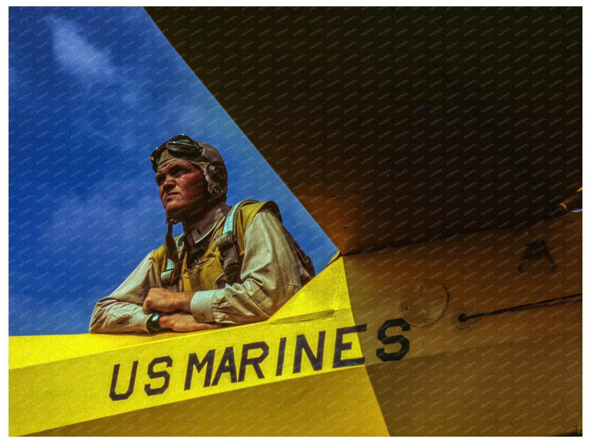 Marine Glider Pilot Training Parris Island May 1942 - Available at KNOWOL