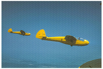 Marine gliders towed in Parris Island May 1942 - Available at KNOWOL