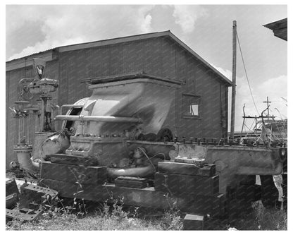 Marine Iron and Steel Scrap in Seabrook Louisiana 1942 - Available at KNOWOL