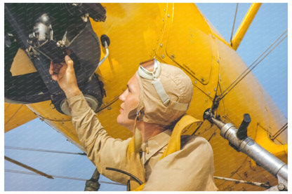 Marine Lieutenant Towing Gliders May 1942 Parris Island - Available at KNOWOL