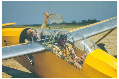 Marine Lieutenants Glider Pilot Training May 1942 - Available at KNOWOL