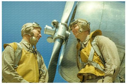 Marine Pilots Prepare for Glider Training May 1942 - Available at KNOWOL