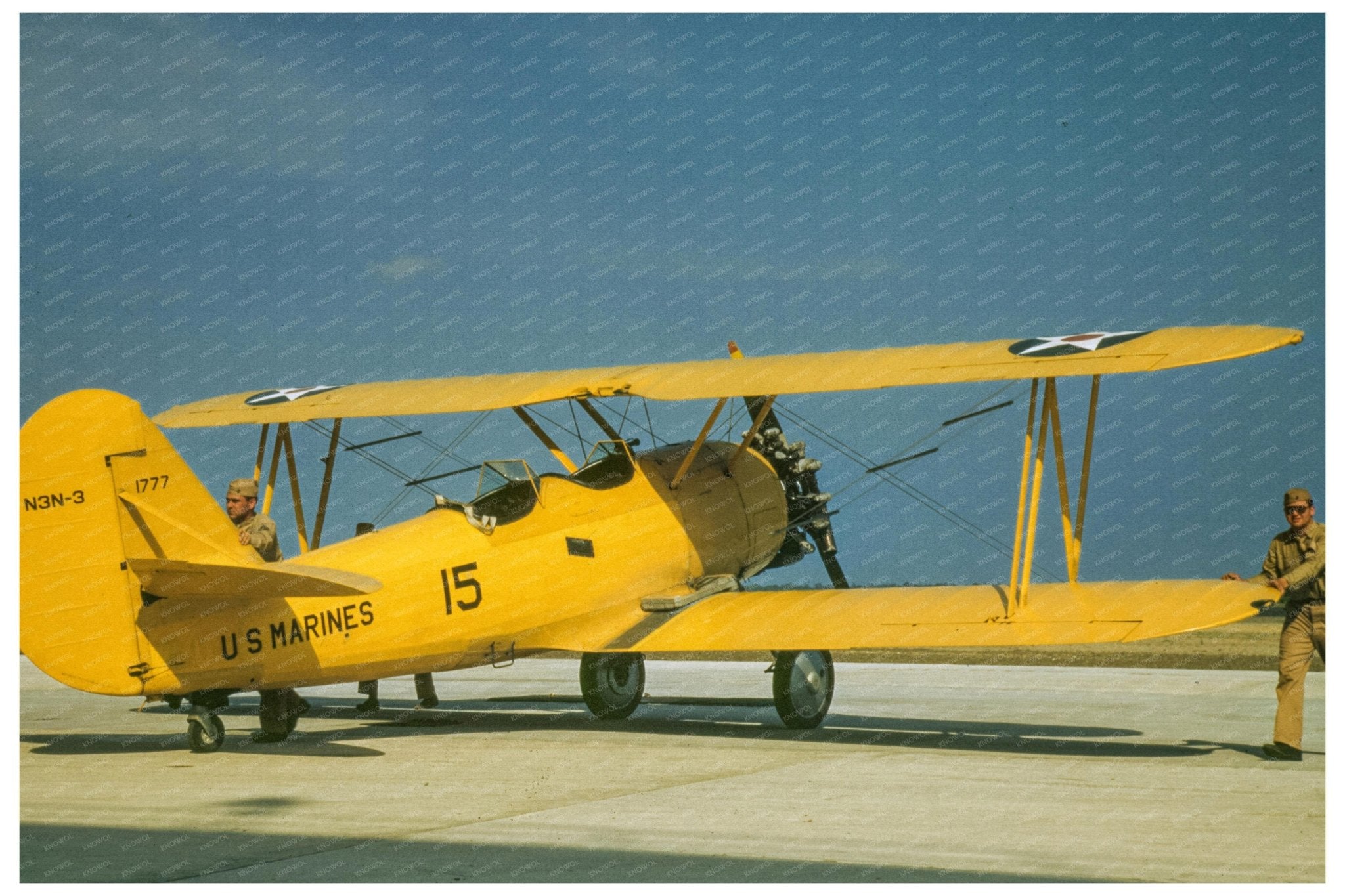 Marine Power Plane Towing Gliders Parris Island May 1942 - Available at KNOWOL