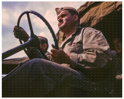 Marine Truck Driver New River North Carolina May 1942 - Available at KNOWOL