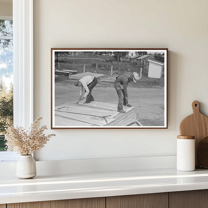 May 1938 Construction Scene in New Madrid County Missouri - Available at KNOWOL