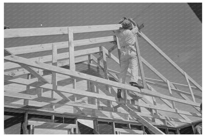 May 1938 House Construction in Southeast Missouri Farms - Available at KNOWOL