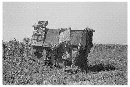 May 1938 Sharecroppers Shed in New Madrid County Missouri - Available at KNOWOL