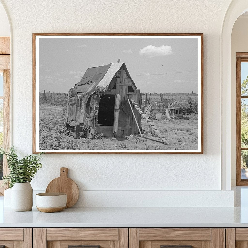 May 1938 Vintage Chicken House Image New Madrid County MO - Available at KNOWOL