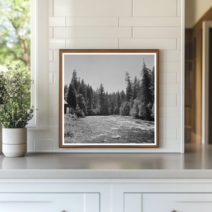 McKenzie River Willamette National Forest Oregon 1942 - Available at KNOWOL