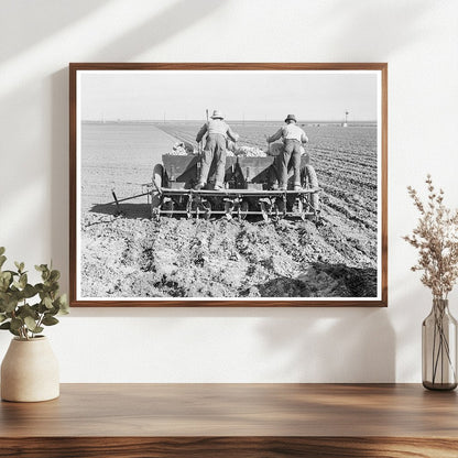 Mechanized Potato Planting in Kern County 1939 - Available at KNOWOL