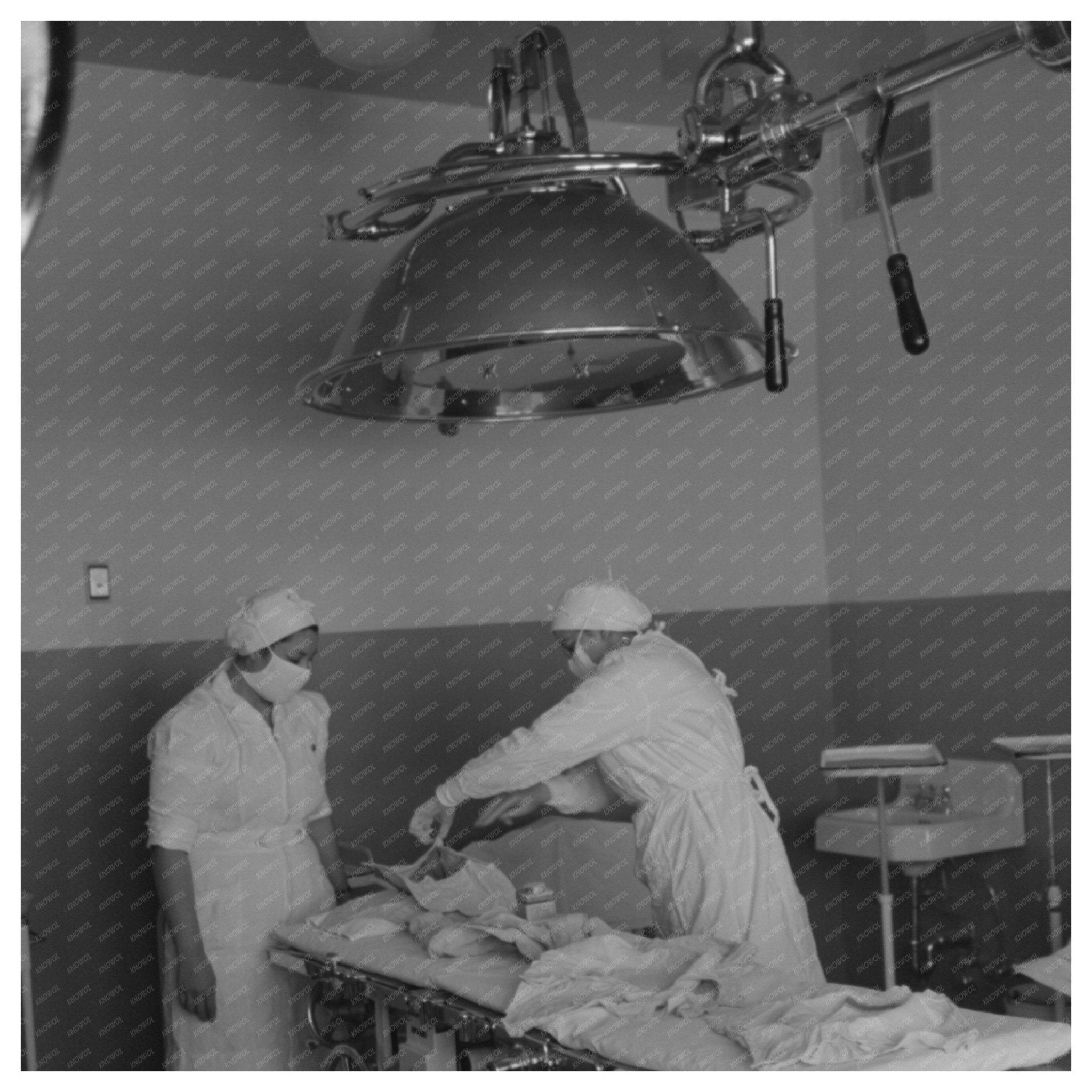 Medical Scene at Cairns General Hospital February 1942 - Available at KNOWOL