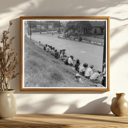 Memphis Cotton Field Workers Waiting for Transport 1937 - Available at KNOWOL