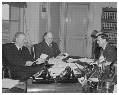 Men in Washington D.C. April 7 1943 Kiwanis Leaders - Available at KNOWOL