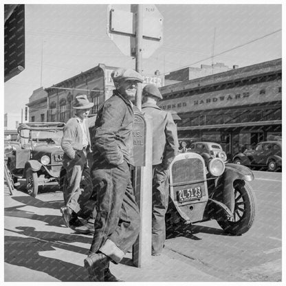 Men on Skid Row Modesto California 1937 - Available at KNOWOL