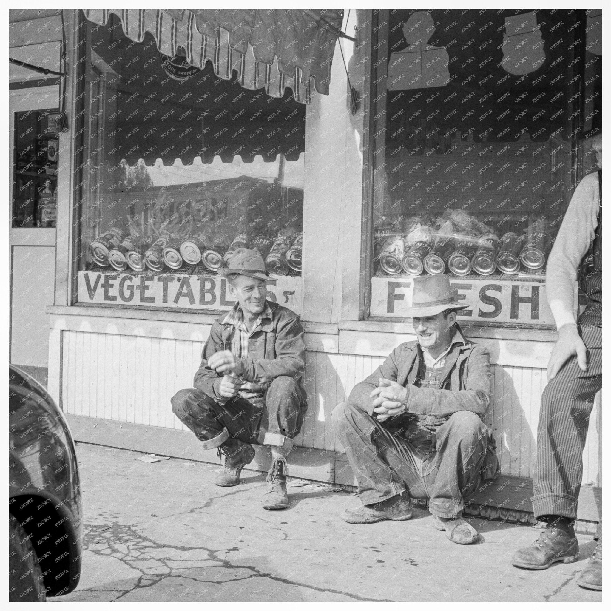 Merrill Oregon Potato Harvest Main Street October 1939 - Available at KNOWOL