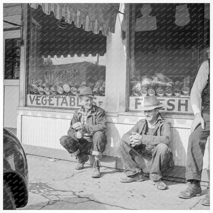 Merrill Oregon Potato Harvest Main Street October 1939 - Available at KNOWOL