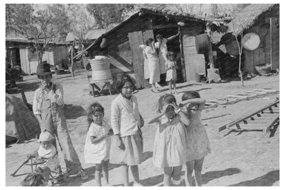 Mexican Children in San Juan Texas February 1939 - Available at KNOWOL