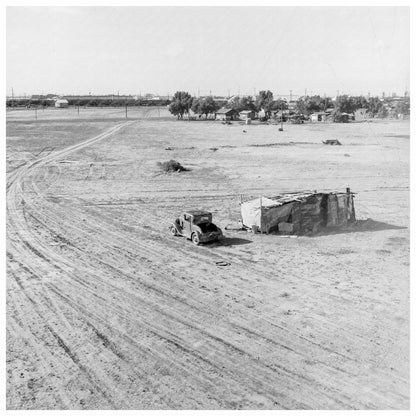 Mexican Family Home Near Migratory Labor Camp 1939 - Available at KNOWOL