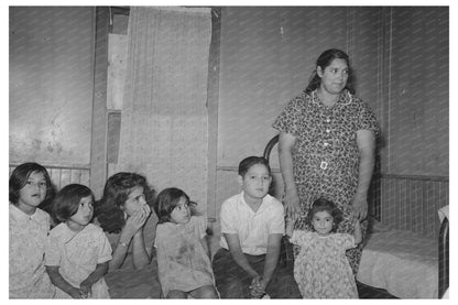 Mexican Family in San Diego Home 1941 - Available at KNOWOL