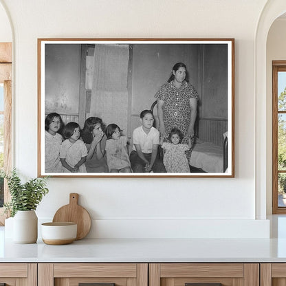 Mexican Family in San Diego Home 1941 - Available at KNOWOL