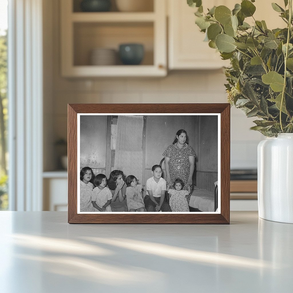 Mexican Family in San Diego Home 1941 - Available at KNOWOL