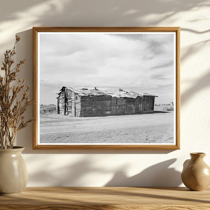 Mexican Field Workers Housing Imperial Valley 1937 - Available at KNOWOL