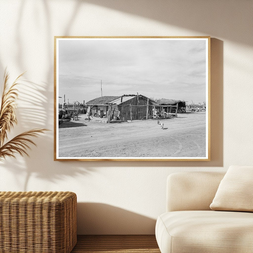 Mexican Field Workers Housing in Imperial Valley 1937 - Available at KNOWOL