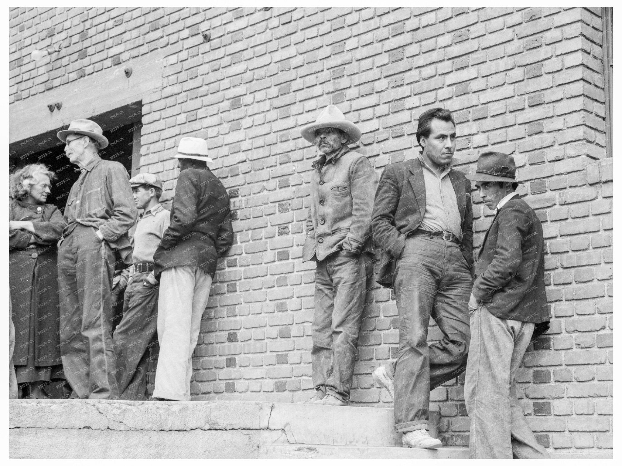 Mexican Laborers Strike for Rights in Bakersfield 1938 - Available at KNOWOL