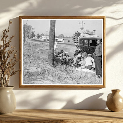 Mexican Migrants Traveling to Imperial Valley 1936 - Available at KNOWOL