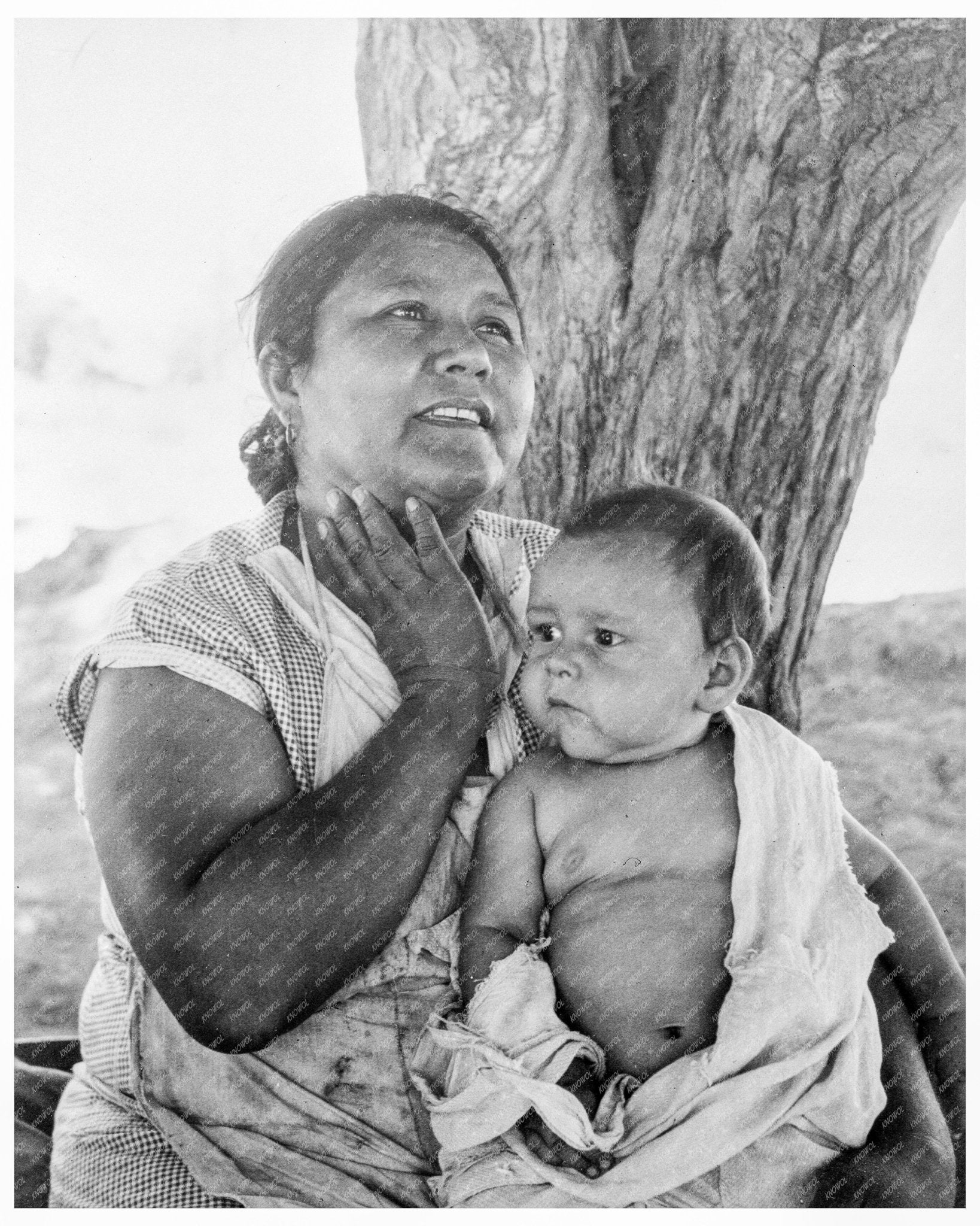 Mexican Mother and Children in California June 1935 FSA/OWI Collection - Available at KNOWOL