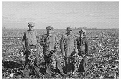 Mexican Sugar Beet Workers Family October 1937 - Available at KNOWOL