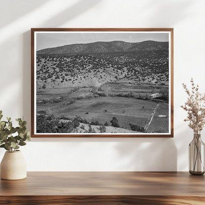 Mexican Village Landscape Tewa Basin New Mexico 1935 - Available at KNOWOL