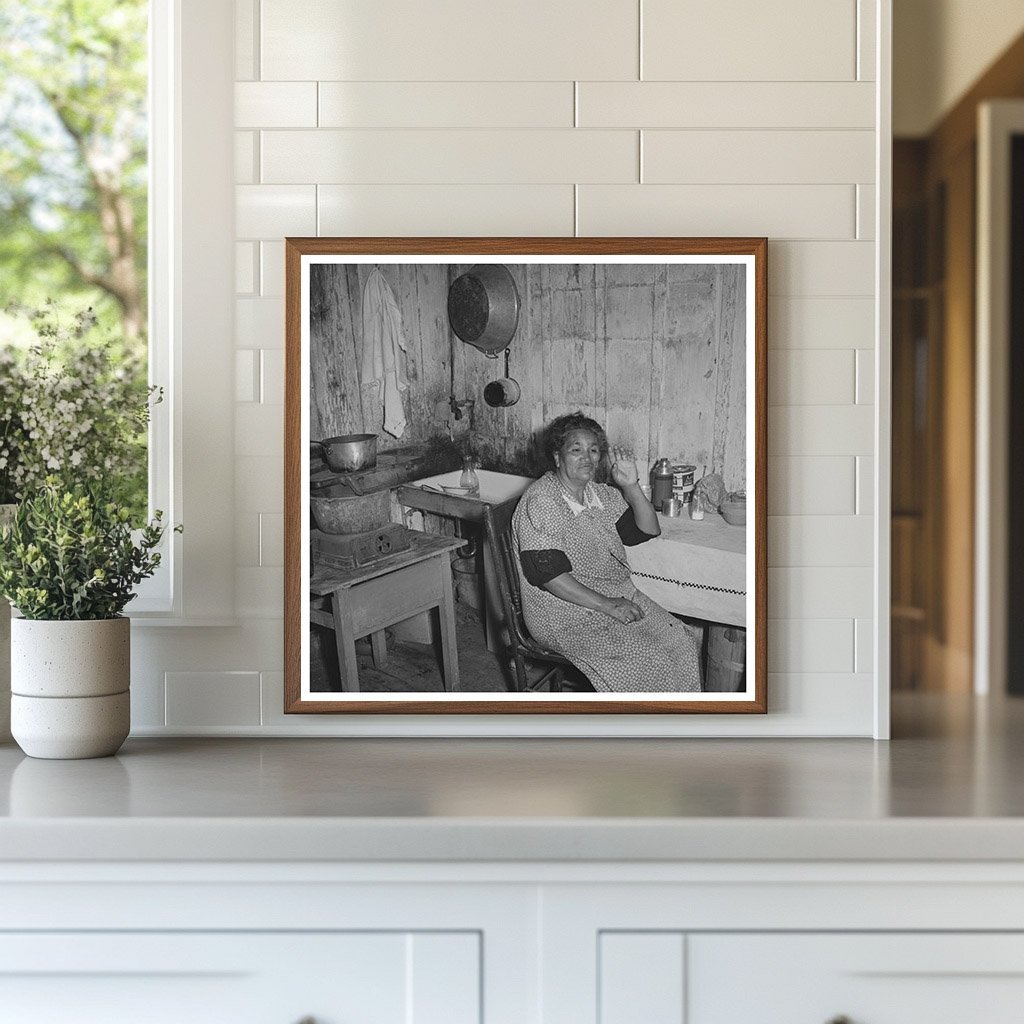 Mexican Woman in Kitchen San Diego May 1941 - Available at KNOWOL