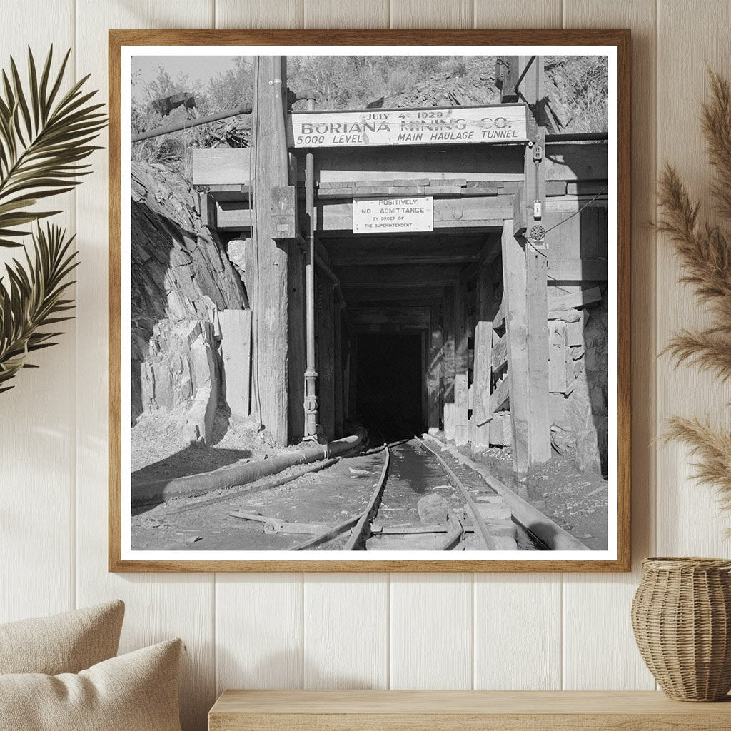 Mid - 20th Century Miner at Boriana Mining Company Arizona - Available at KNOWOL