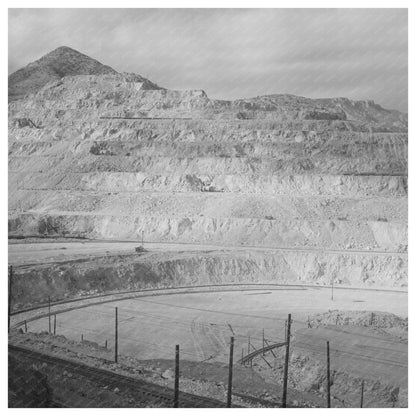 Mid - 20th Century Ore Train at Morenci Copper Mine - Available at KNOWOL