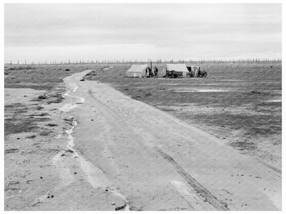 Migrant Camp in Kern County California 1939 - Available at KNOWOL