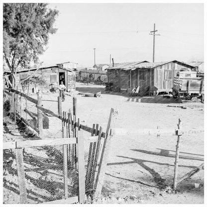 Migrant Camp in Kern County California March 1939 - Available at KNOWOL