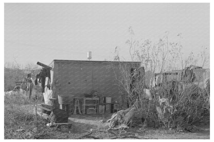 Migrant Camp in Mesquite Near Edinburg Texas February 1939 - Available at KNOWOL