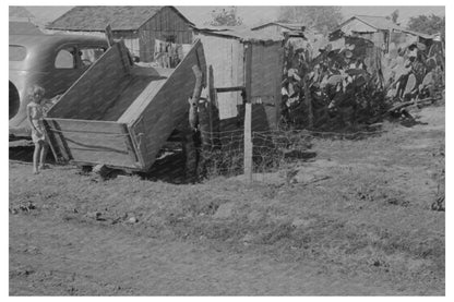 Migrant Camp in Weslaco Texas February 1939 Photo - Available at KNOWOL