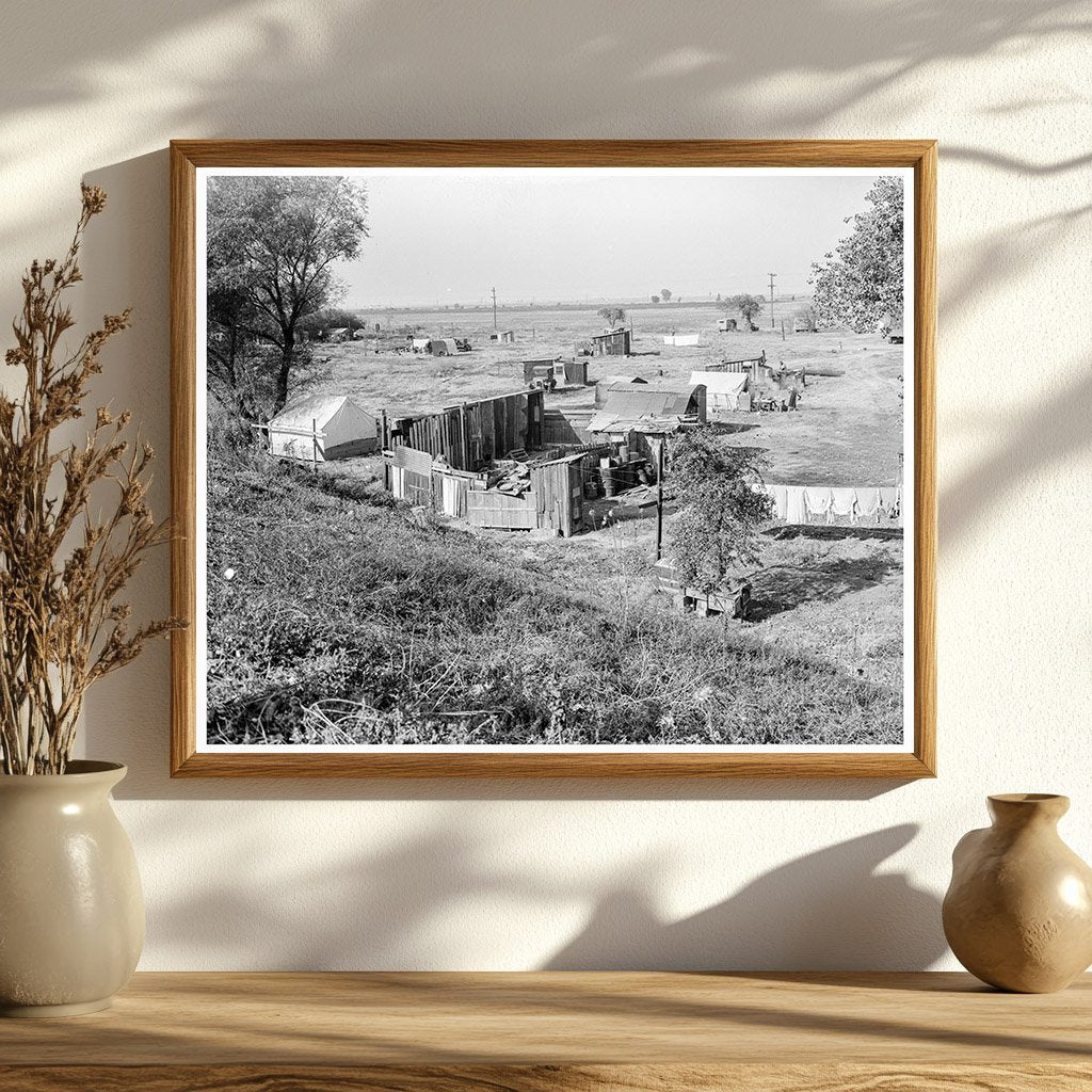 Migrant Camp Near Sacramento 1936 - Available at KNOWOL