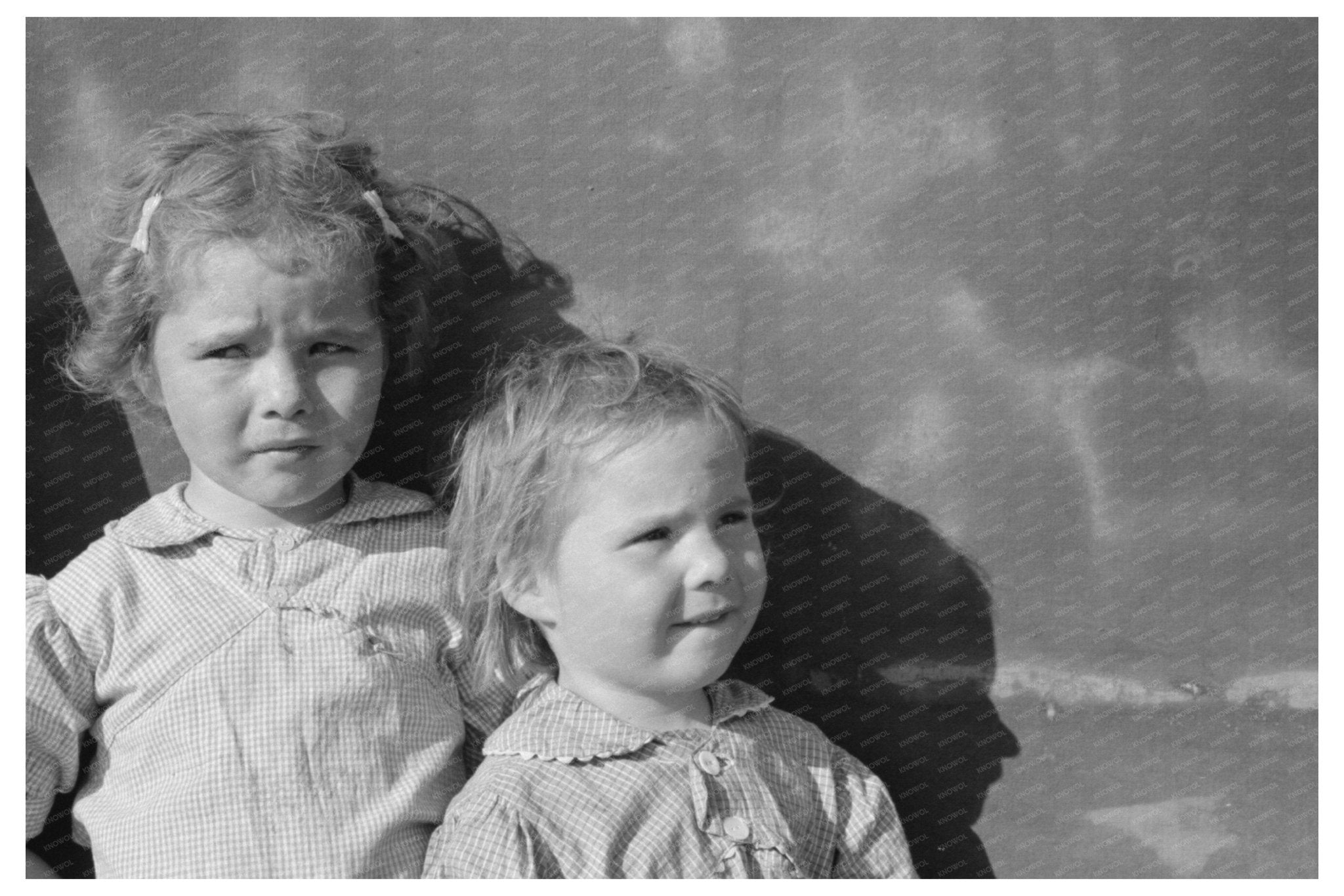 Migrant Children in Edinburg Texas February 1939 - Available at KNOWOL