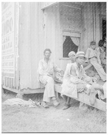 Migrant Cotton Pickers in Texas August 1936 Great Depression Agricultural Workers - Available at KNOWOL