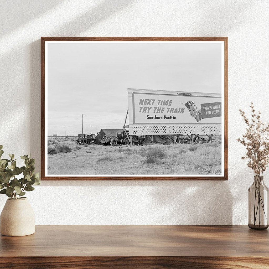 Migrant Families Camped Along U.S. 99 California 1938 - Available at KNOWOL